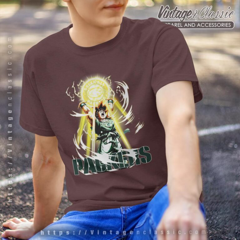 Son Goku Green Bay Packers Shirt T shirt Son Goku Green Bay Packers Shirt T shirt