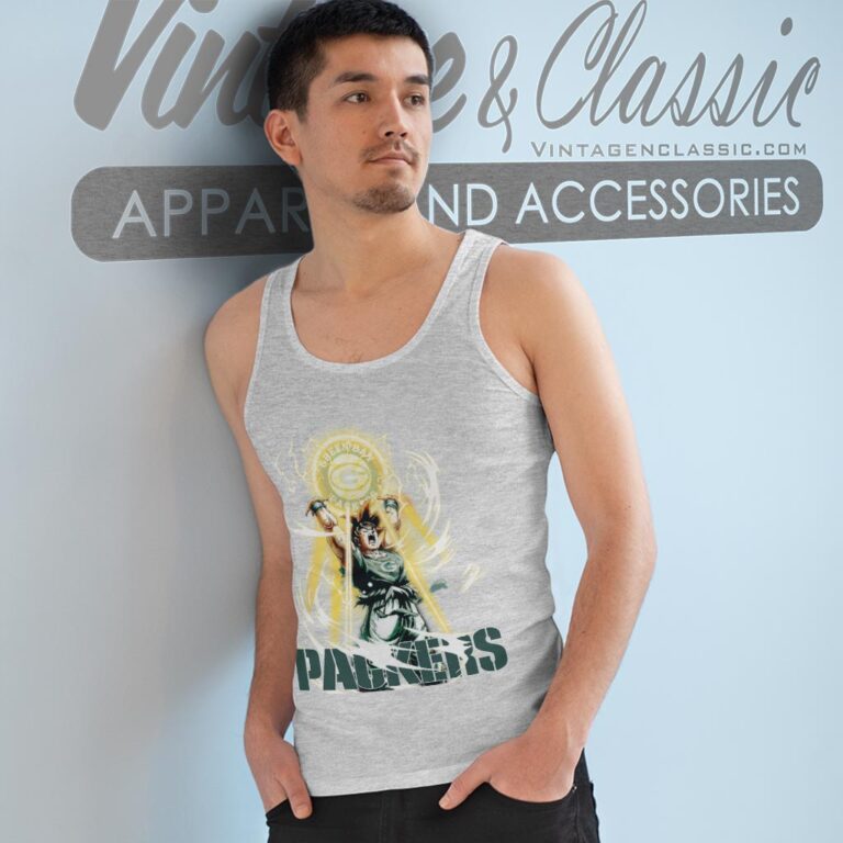 Son Goku Green Bay Packers Shirt Tank Top Racerback Son Goku Green Bay Packers Shirt Tank Top Racerback