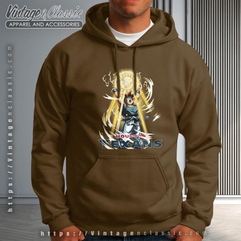 Son Goku Houston Texans Shirt Hoodie Son Goku Houston Texans Shirt Hoodie