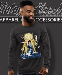 Son Goku Indianapolis Colts Shirt Long Sleeve Tee