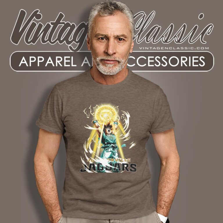 Son Goku Jacksonville Jaguars Shirt T shirt Son Goku Jacksonville Jaguars Shirt T shirt