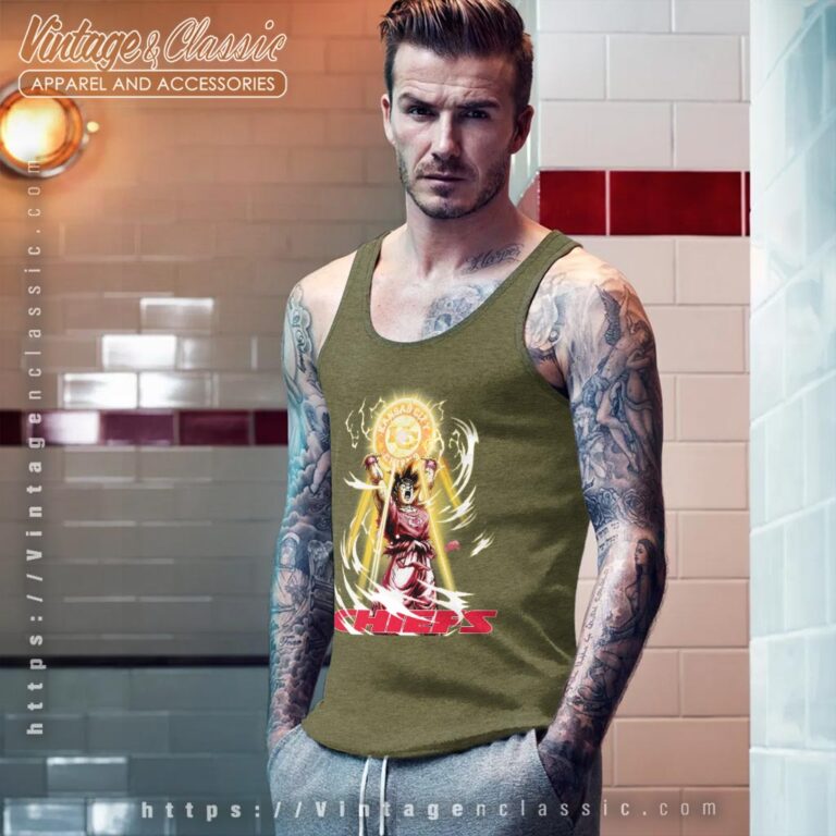 Son Goku Kansas City Chiefs Shirt Tank Top Racerback Son Goku Kansas City Chiefs Shirt Tank Top Racerback