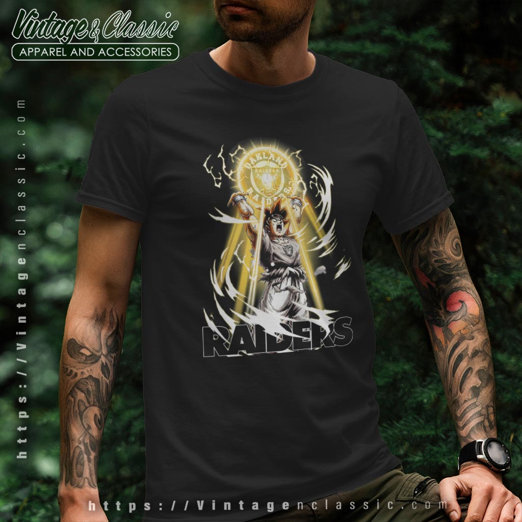 Son Goku Las Vegas Raiders Shirt Son Goku Las Vegas Raiders Shirt