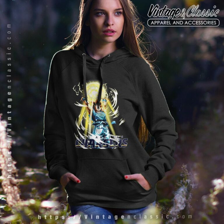 Son Goku Los Angeles Chargers Shirt Hoodie Son Goku Los Angeles Chargers Shirt Hoodie