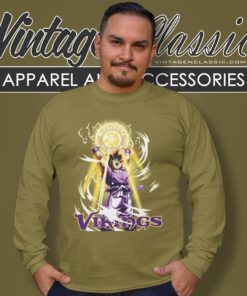 Son Goku Minnesota Vikings Shirt 2 Son Goku Minnesota Vikings Shirt Long Sleeve Tee