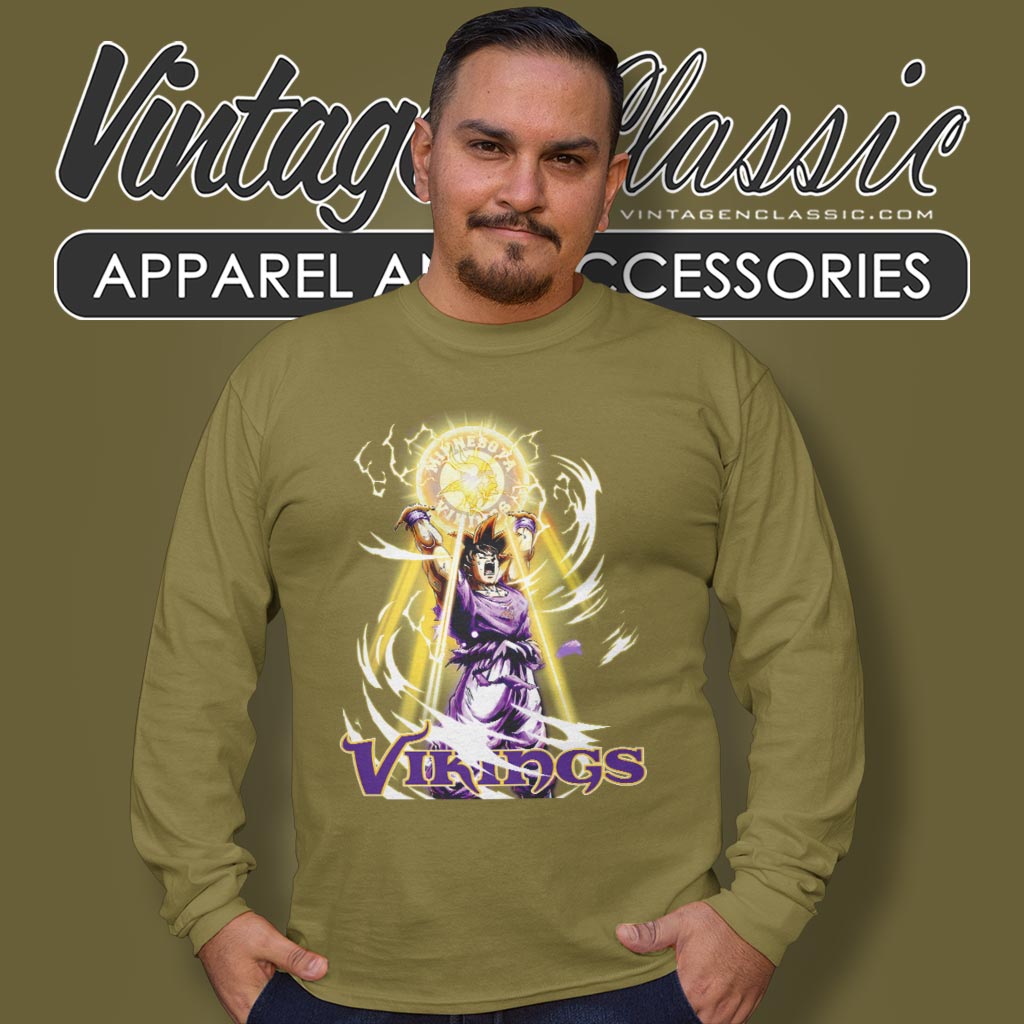 Son Goku Minnesota Vikings Shirt Son Goku Minnesota Vikings Shirt