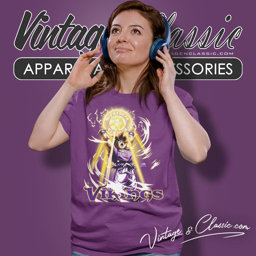 Son Goku Minnesota Vikings Shirt Son Goku Minnesota Vikings Shirt
