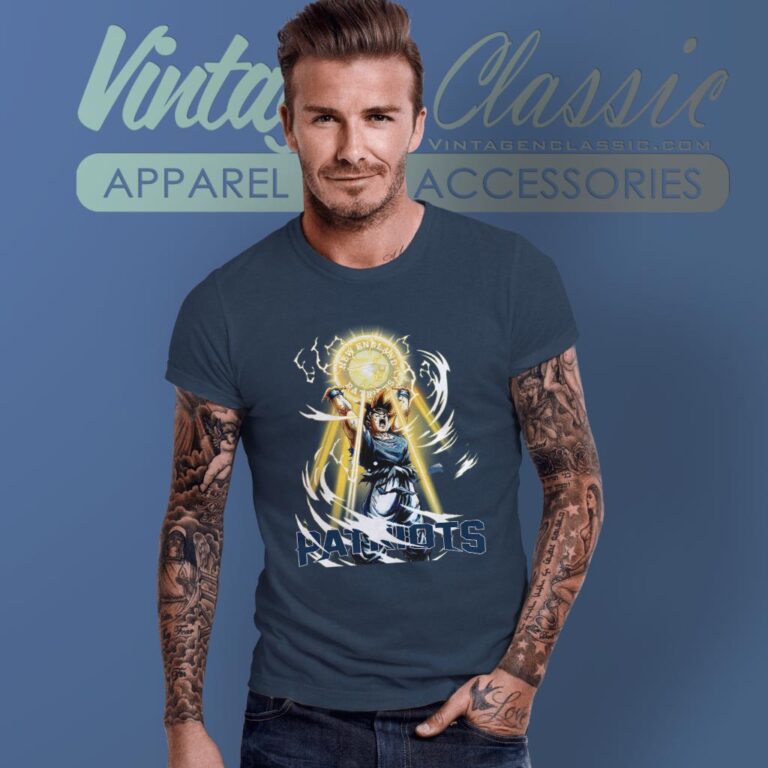 Son Goku New England Patriots Shirt T shirt Son Goku New England Patriots Shirt T shirt