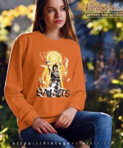 Son Goku New Orleans Saints Shirt