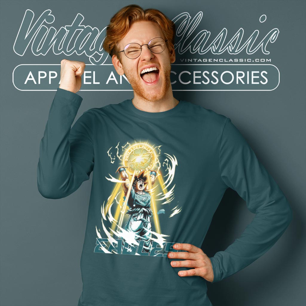 Son Goku Philadelphia Eagles Shirt Son Goku Philadelphia Eagles Shirt