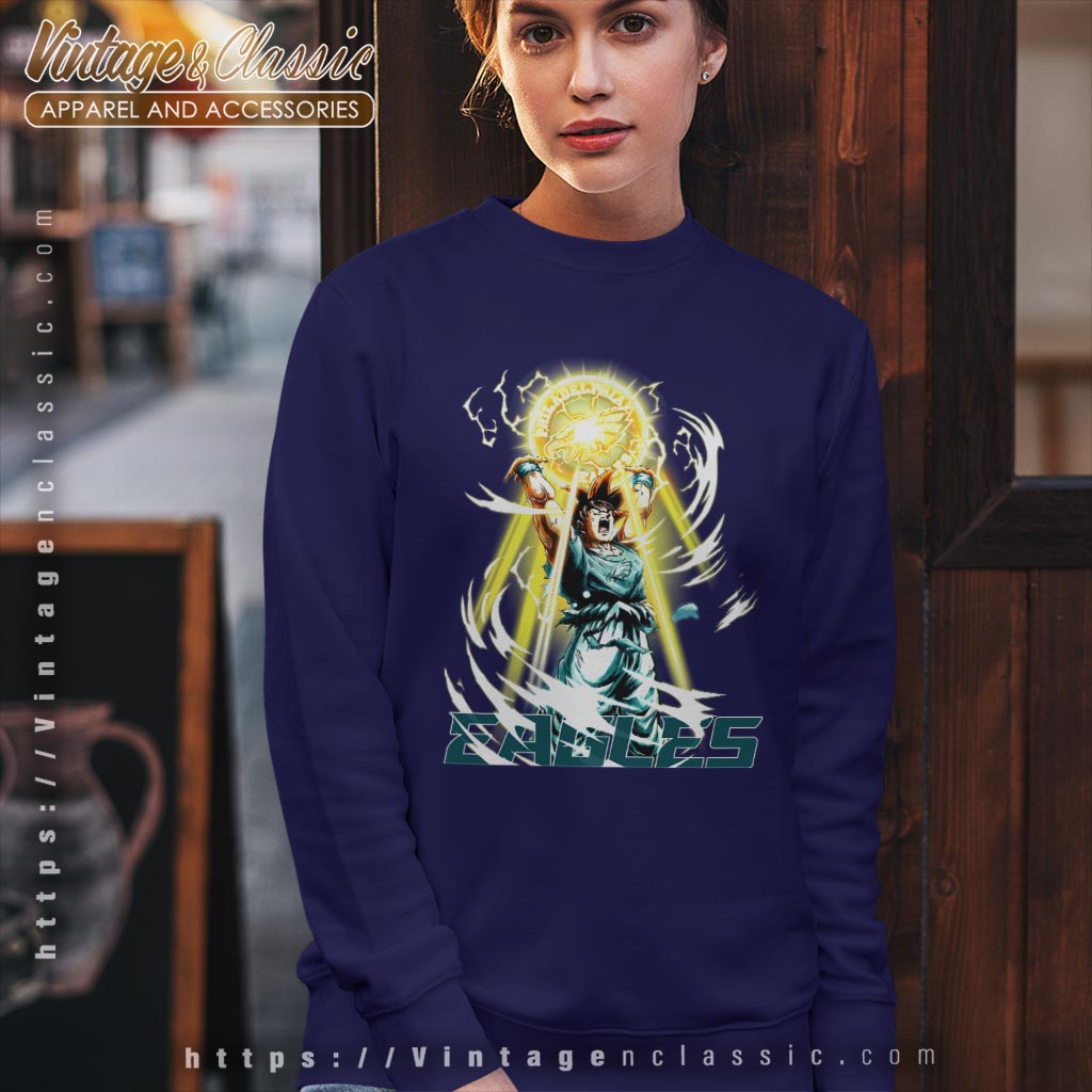 Son Goku Philadelphia Eagles Shirt Son Goku Philadelphia Eagles Shirt