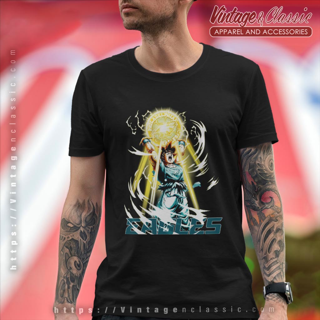 Son Goku Philadelphia Eagles Shirt Son Goku Philadelphia Eagles Shirt