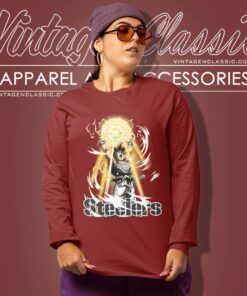 Son Goku Pittsburgh Steelers Shirt 1 Son Goku Pittsburgh Steelers Shirt Long Sleeve Tee