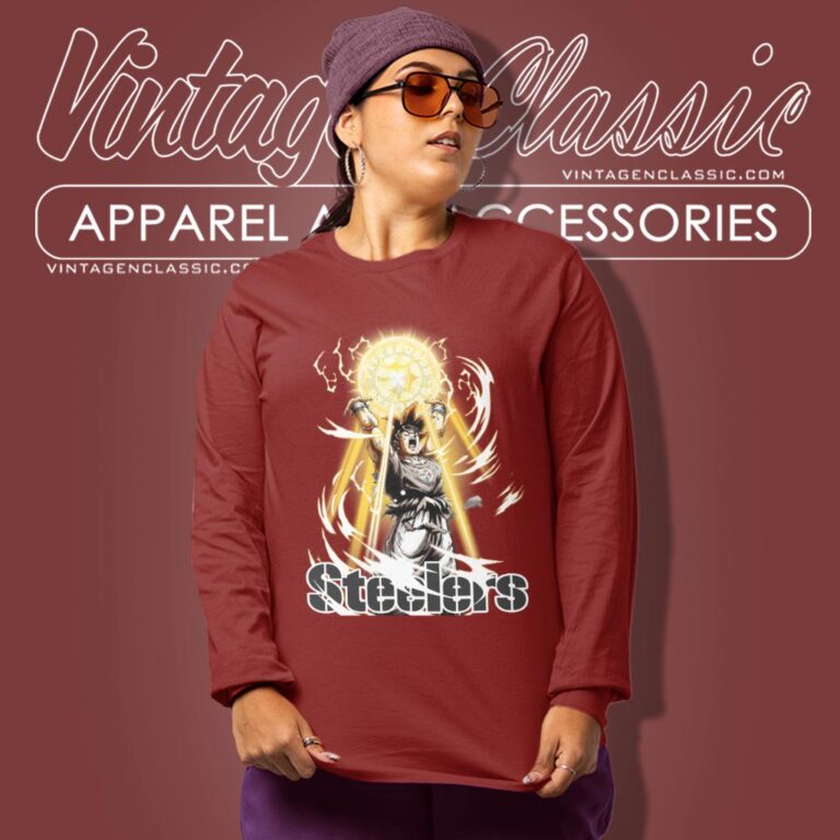 Son Goku Pittsburgh Steelers Shirt Long Sleeve Tee Son Goku Pittsburgh Steelers Shirt Long Sleeve Tee