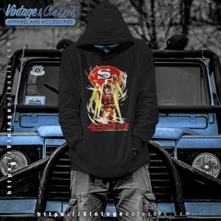 Son Goku San Francisco 49ers Hoodie Son Goku San Francisco 49ers Hoodie