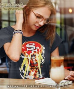 Son Goku San Francisco 49ers Women TShirt