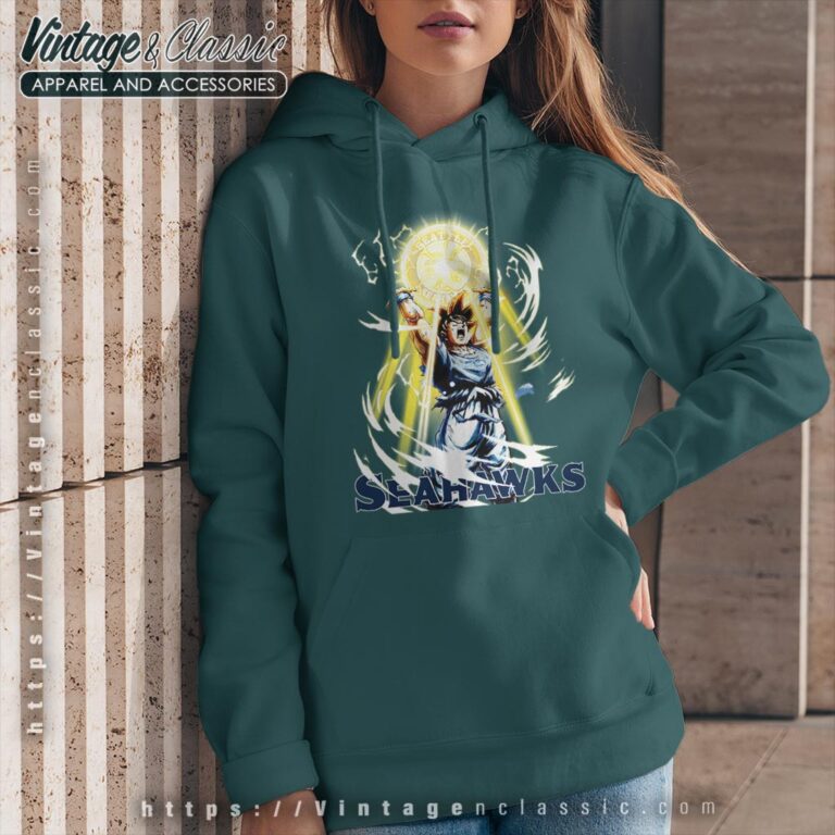 Son Goku Seattle Seahawks Shirt Hoodie Son Goku Seattle Seahawks Shirt Hoodie