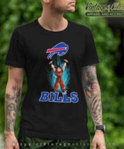 Son Goku Shares Your Energy Buffalo Bills T Shirt