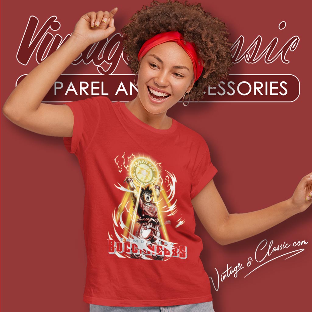 Son Goku Tampa Bay Buccaneers Shirt Son Goku Tampa Bay Buccaneers Shirt