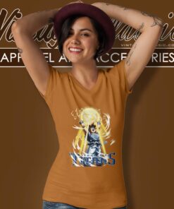 Son Goku Tennessee Titans Shirt 5 Son Goku Tennessee Titans Shirt V Neck TShirt