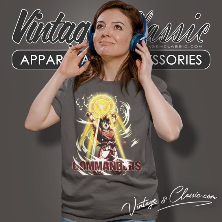 Son Goku Washington Commanders Shirt Women T shirt Son Goku Washington Commanders Shirt Women T shirt