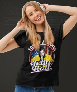 Son Of A Sinner Jelly Roll Gift Women TShirt