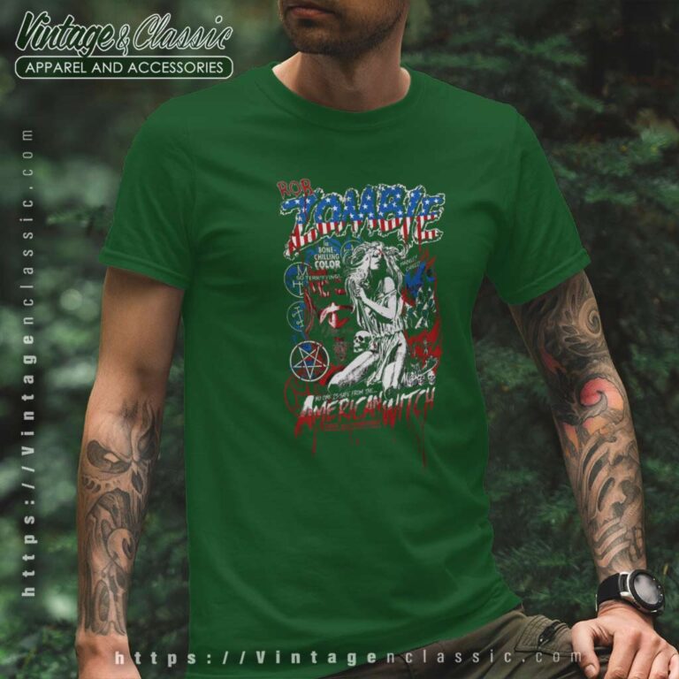Song American Witch Rob Zombie T Shirt Song American Witch Rob Zombie T Shirt