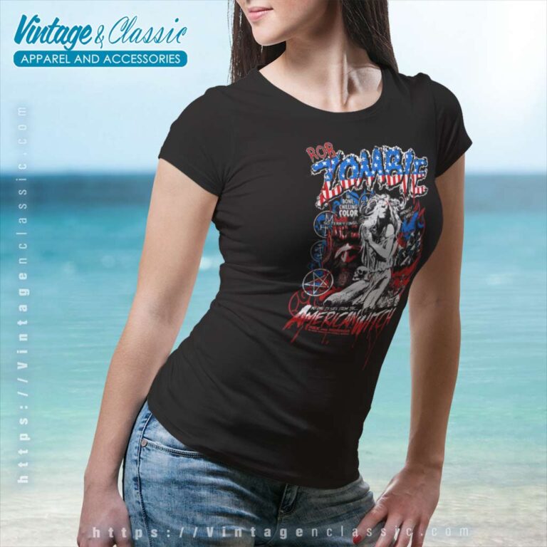 Song American Witch Rob Zombie Women TShirt Song American Witch Rob Zombie Women TShirt