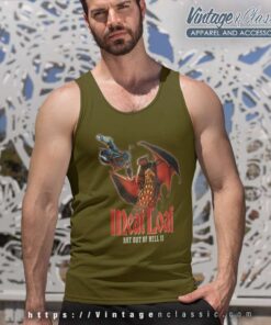 Song Bat Out Of Hell Ii Back Into Hell Meat Loaf Tank Top Racerback