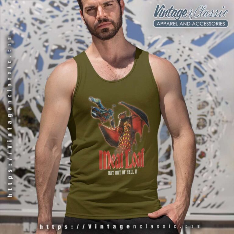 Song Bat Out Of Hell Ii Back Into Hell Meat Loaf Tank Top Racerback Song Bat Out Of Hell Ii Back Into Hell Meat Loaf Tank Top Racerback