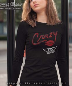 Song Crazy Aerosmith Shirt Longsleeves T shirt