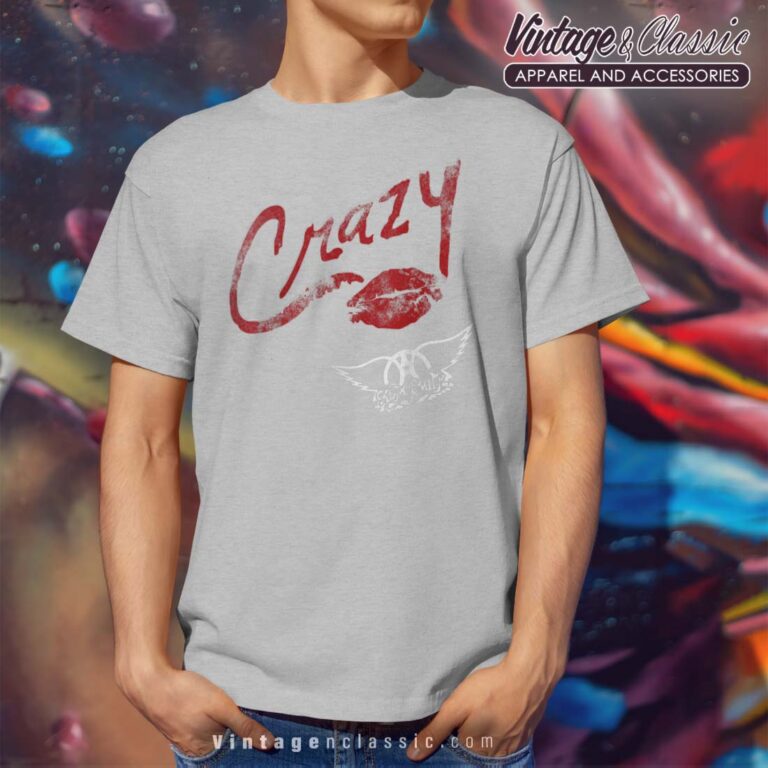 Song Crazy Aerosmith Shirt Men T shirt Song Crazy Aerosmith Shirt Men T shirt