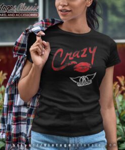Song Crazy Aerosmith Tshirt