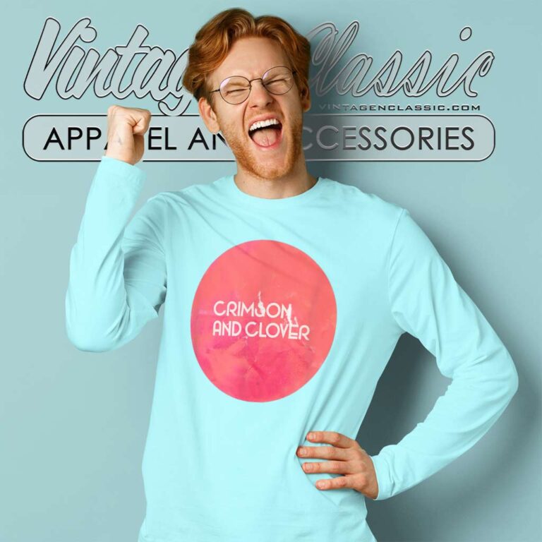 Song Crimson And Clover Joan Jett Long Sleeve Tee Song Crimson And Clover Joan Jett Long Sleeve Tee