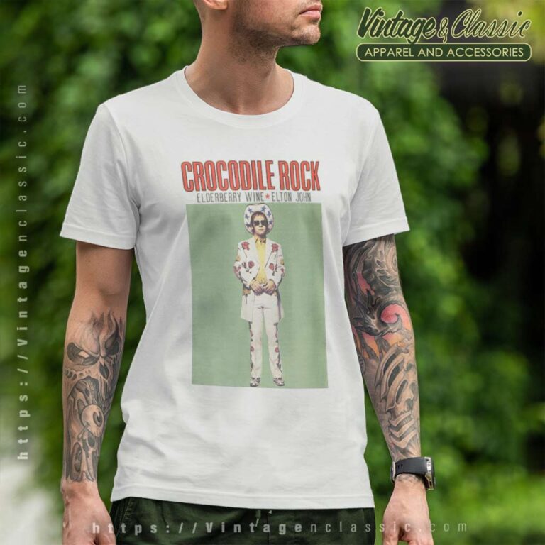 Song Crocodile Rock Elton John T Shirt Song Crocodile Rock Elton John T Shirt