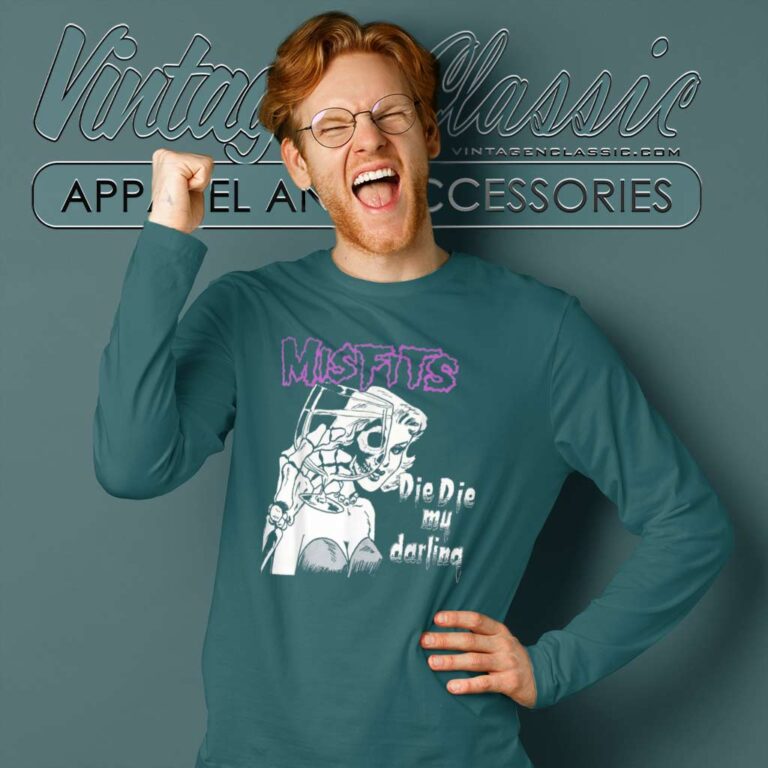 Song Die Die My Darling Misfits Long Sleeve Tee Song Die Die My Darling Misfits Long Sleeve Tee