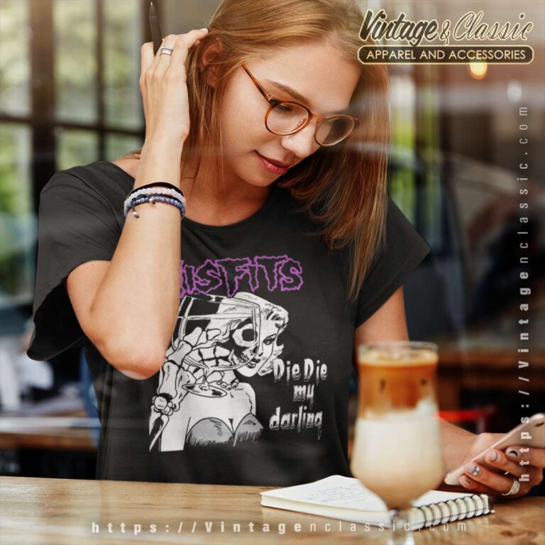 Song Die Die My Darling Misfits Women TShirt Song Die Die My Darling Misfits Women TShirt