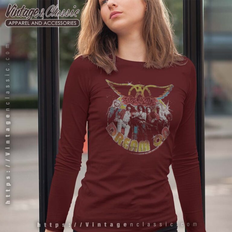 Song Dream On Portrait Aerosmith Longsleeves Song Dream On Portrait Aerosmith Longsleeves