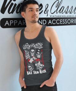 Song Eat The Rich Aerosmith Shirt 5 Song Eat The Rich Aerosmith Tank Top Racerback