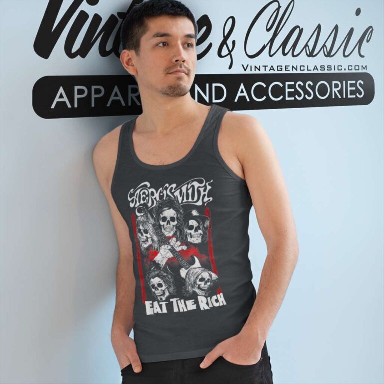 Song Eat The Rich Aerosmith Tank Top Racerback Song Eat The Rich Aerosmith Tank Top Racerback