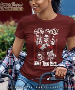 Song Eat The Rich Aerosmith Shirt 7 Song Eat The Rich Aerosmith Women TShirt