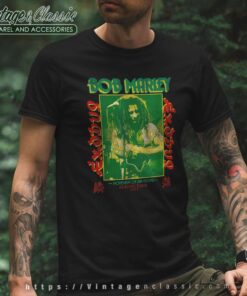 Song Exodus Movement Of Jah People Guitar Bob Marley T Shirt