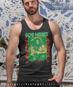 Song Exodus Movement Of Jah People Guitar Bob Marley Tank Top Racerback