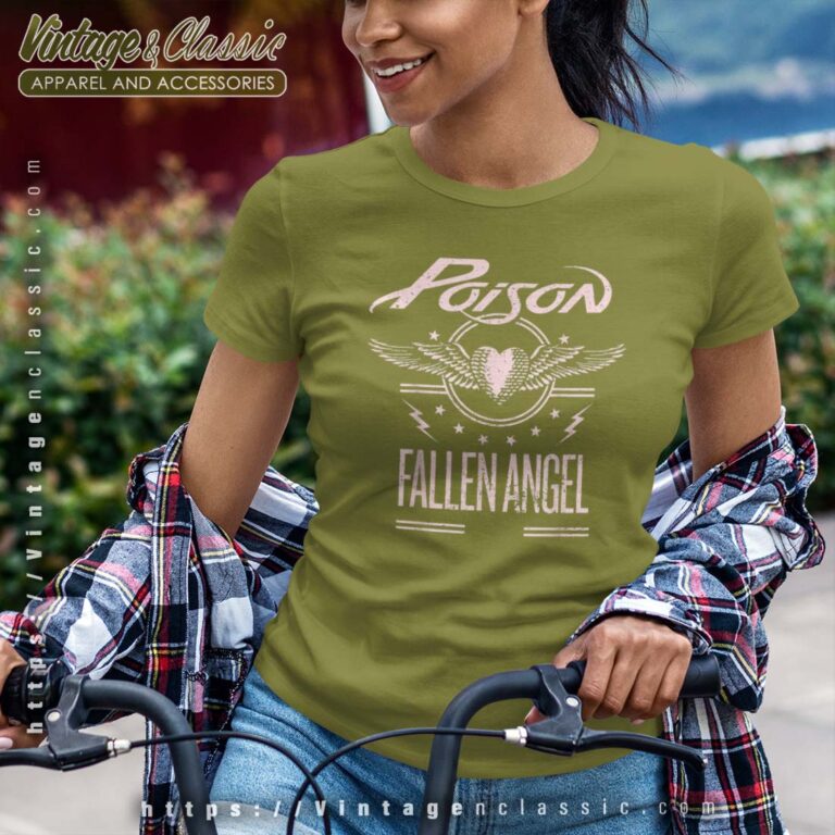 Song Fallen Angel Poison Tshirt Song Fallen Angel Poison Tshirt