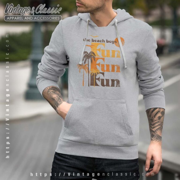 Song Fun Fun Fun Beach Boys Men Hoodie Song Fun Fun Fun Beach Boys Men Hoodie