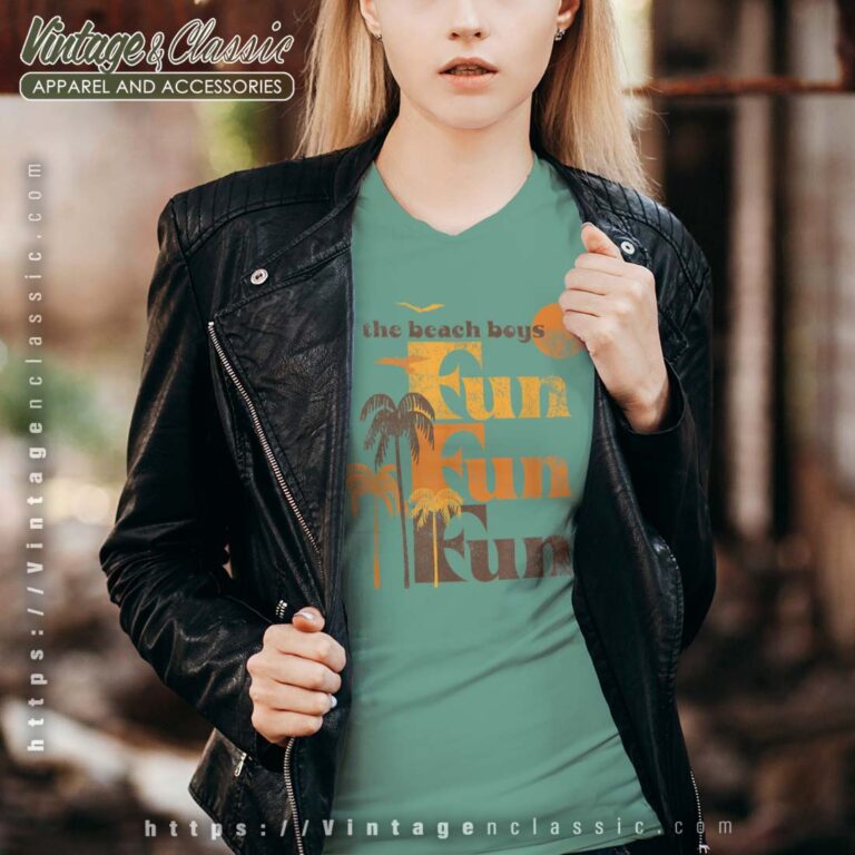 Song Fun Fun Fun Beach Boys Vneck Song Fun Fun Fun Beach Boys Vneck
