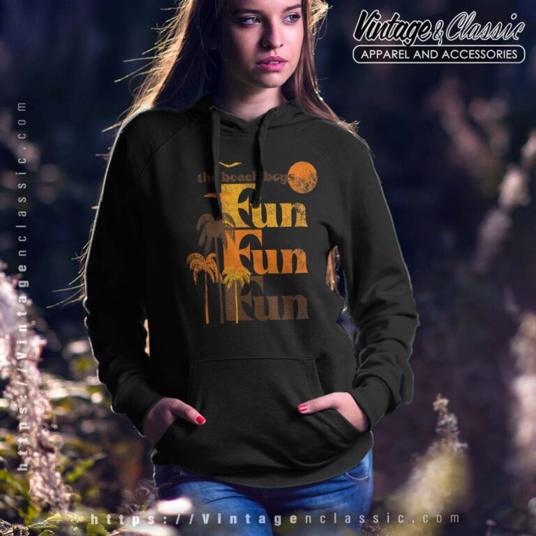 Song Fun Fun Fun Beach Boys Women Hoodie Song Fun Fun Fun Beach Boys Women Hoodie