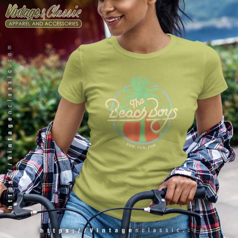 Song Fun Fun Fun Palm Tree Beach Boys Shirt Song Fun Fun Fun Palm Tree Beach Boys Shirt