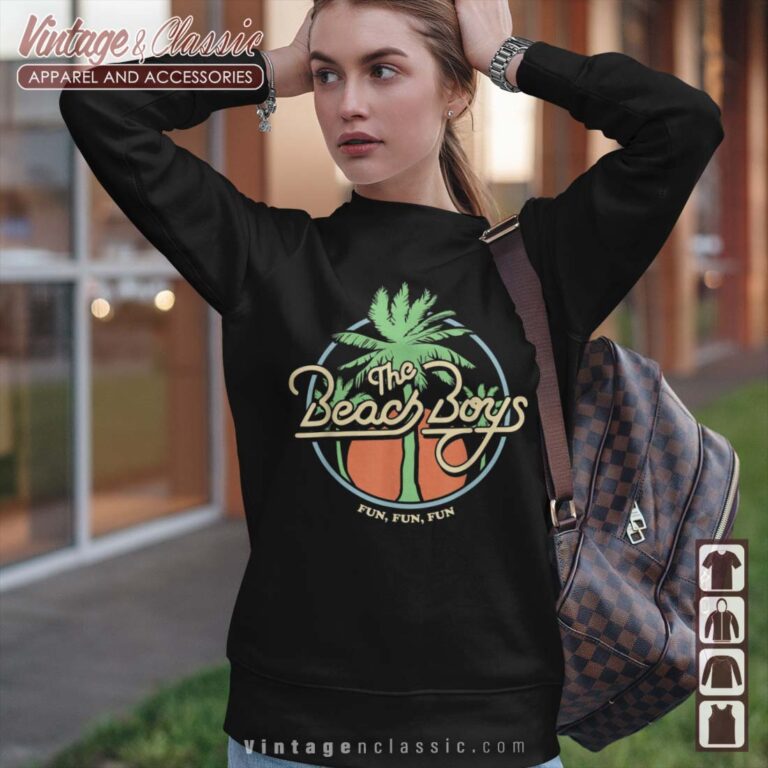 Song Fun Fun Fun Palm Tree Beach Boys Sweatshirt Song Fun Fun Fun Palm Tree Beach Boys Sweatshirt