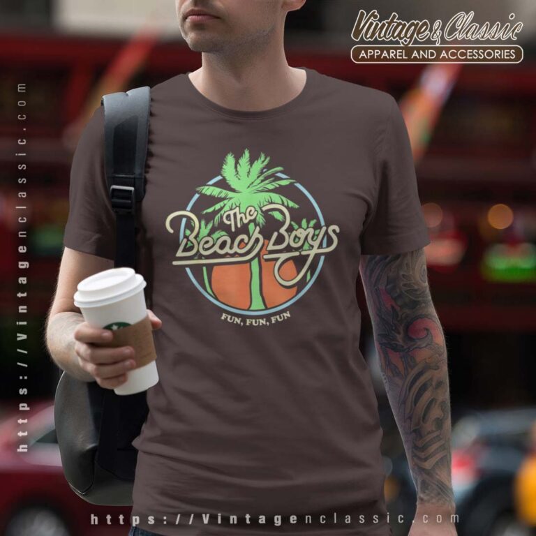 Song Fun Fun Fun Palm Tree Beach Boys Tshirt Song Fun Fun Fun Palm Tree Beach Boys Tshirt